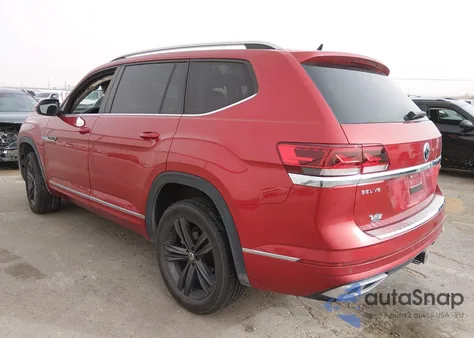 2022 Volkswagen Atlas 3.6L V6 Sel R-Line z USA, uszkodzony, nr VIN 1V2AR2CA0NC522691